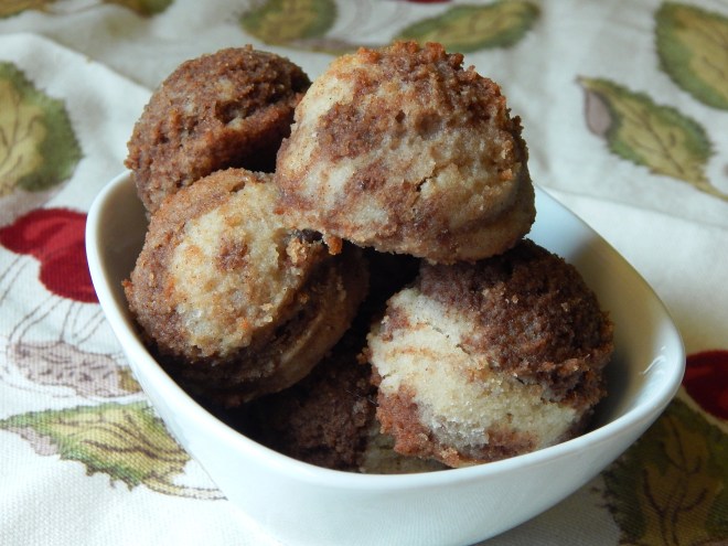 Banana Almond Swirl Cookies