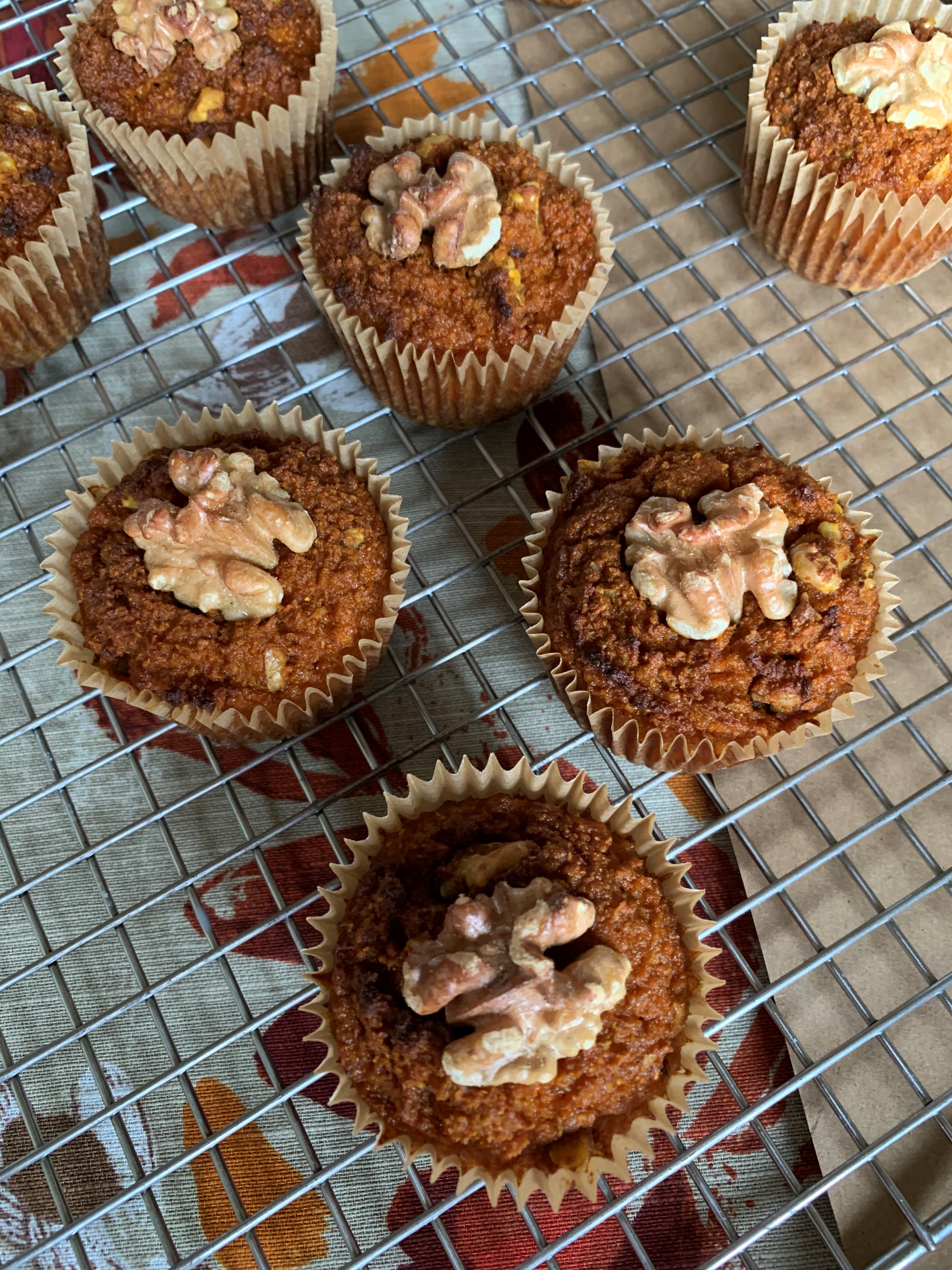 Grain Free Walnut Spice Muffins Scd, Paleo 2