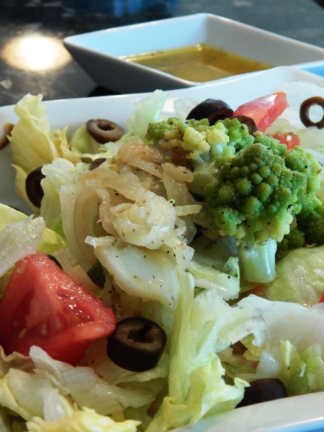 Italian Romenesko Fennel Salad with Italian Vinaigrette