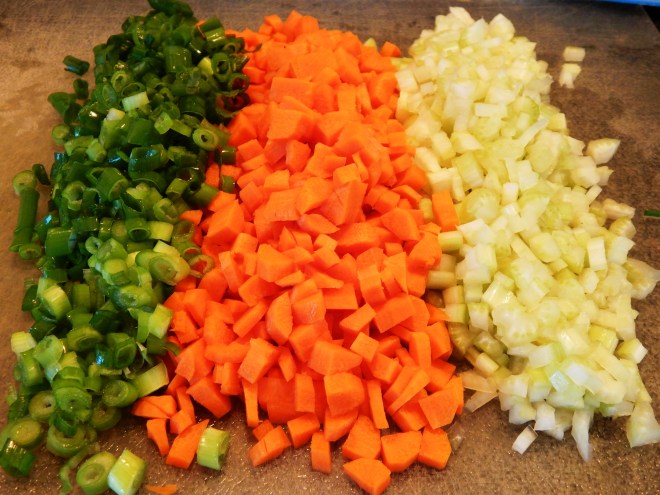 Saffritto for Pork Ragu Bolognese