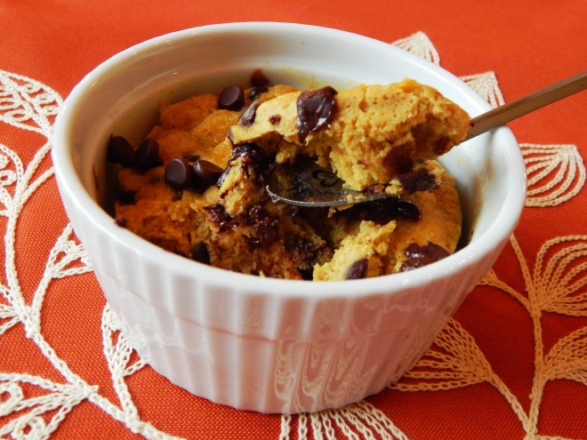 Pumpkin Chocolate Chip Mug Muffin