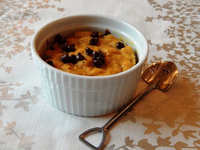 Pumpkin Chocolate Chip Mug Muffin