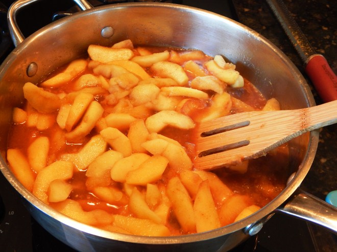Sauteeing Apples