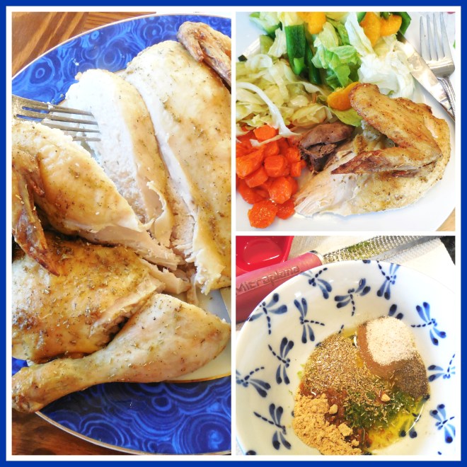 Spatchcocked Rosemary Lime Chicken