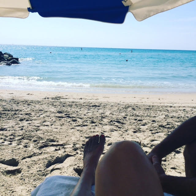 Waiting for our Guide to go Snorkeling!