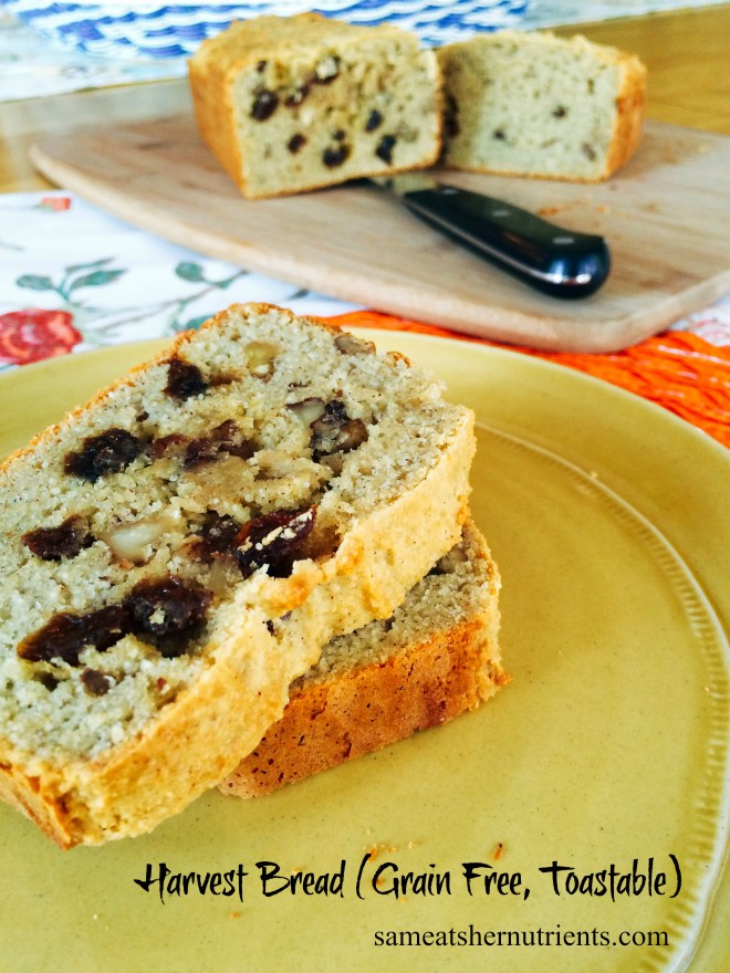 Harvest Bread (Grain Free, Toastable)