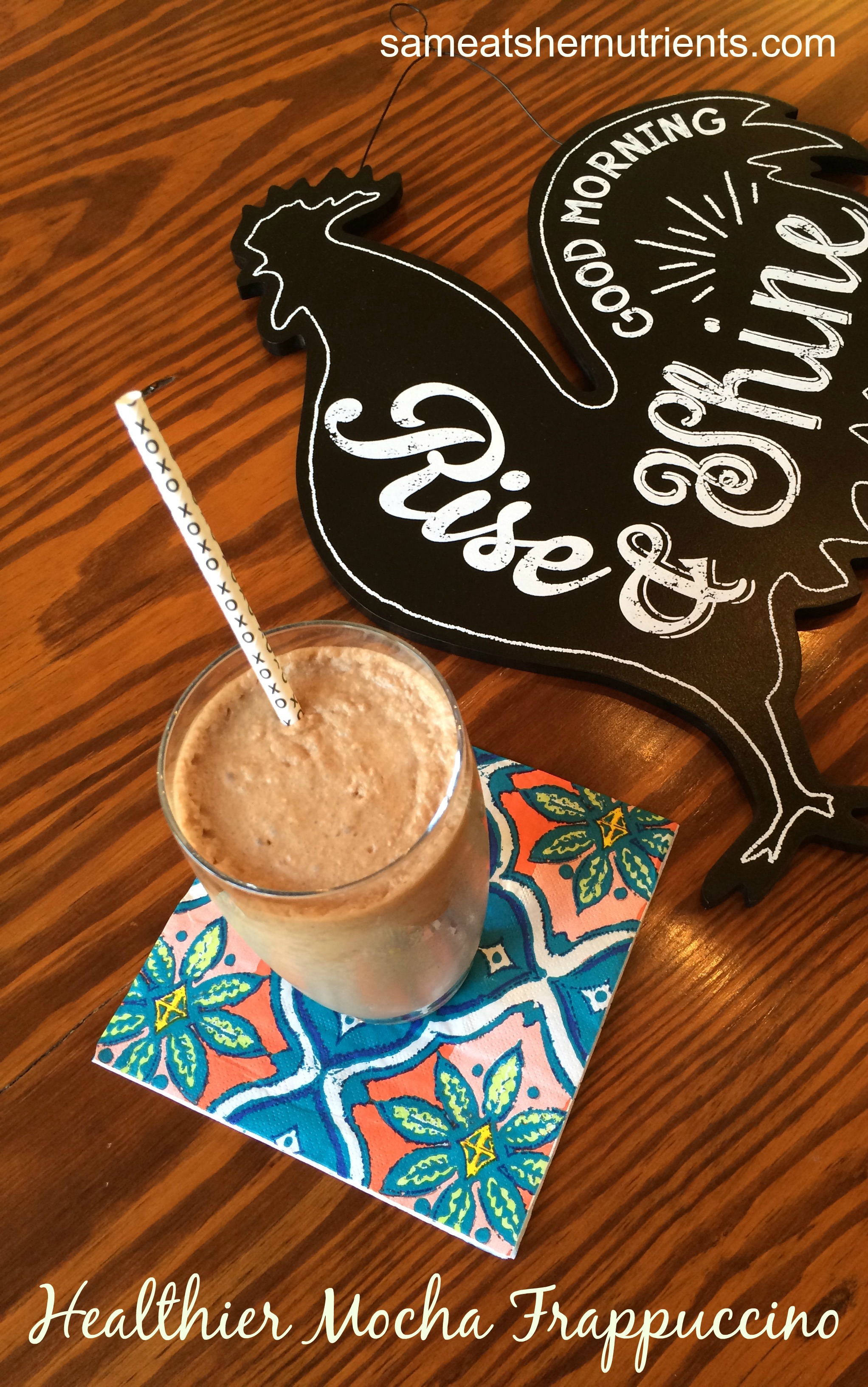 Healthier and Delicious Mocha Frappuccino