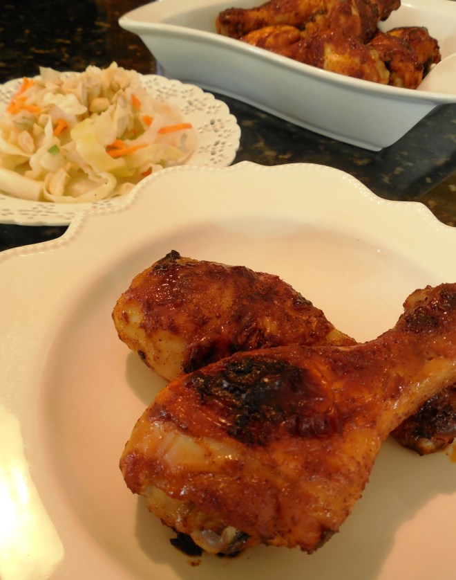Sticky Asian Chicken Drumsticks