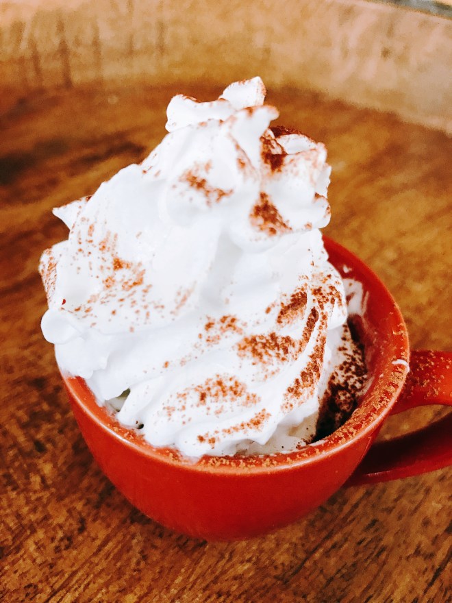 Cacao Dusted Whip!