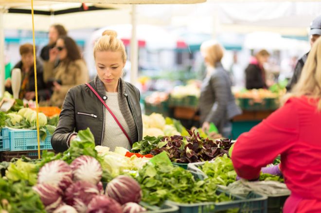Farmer's Market Shopping