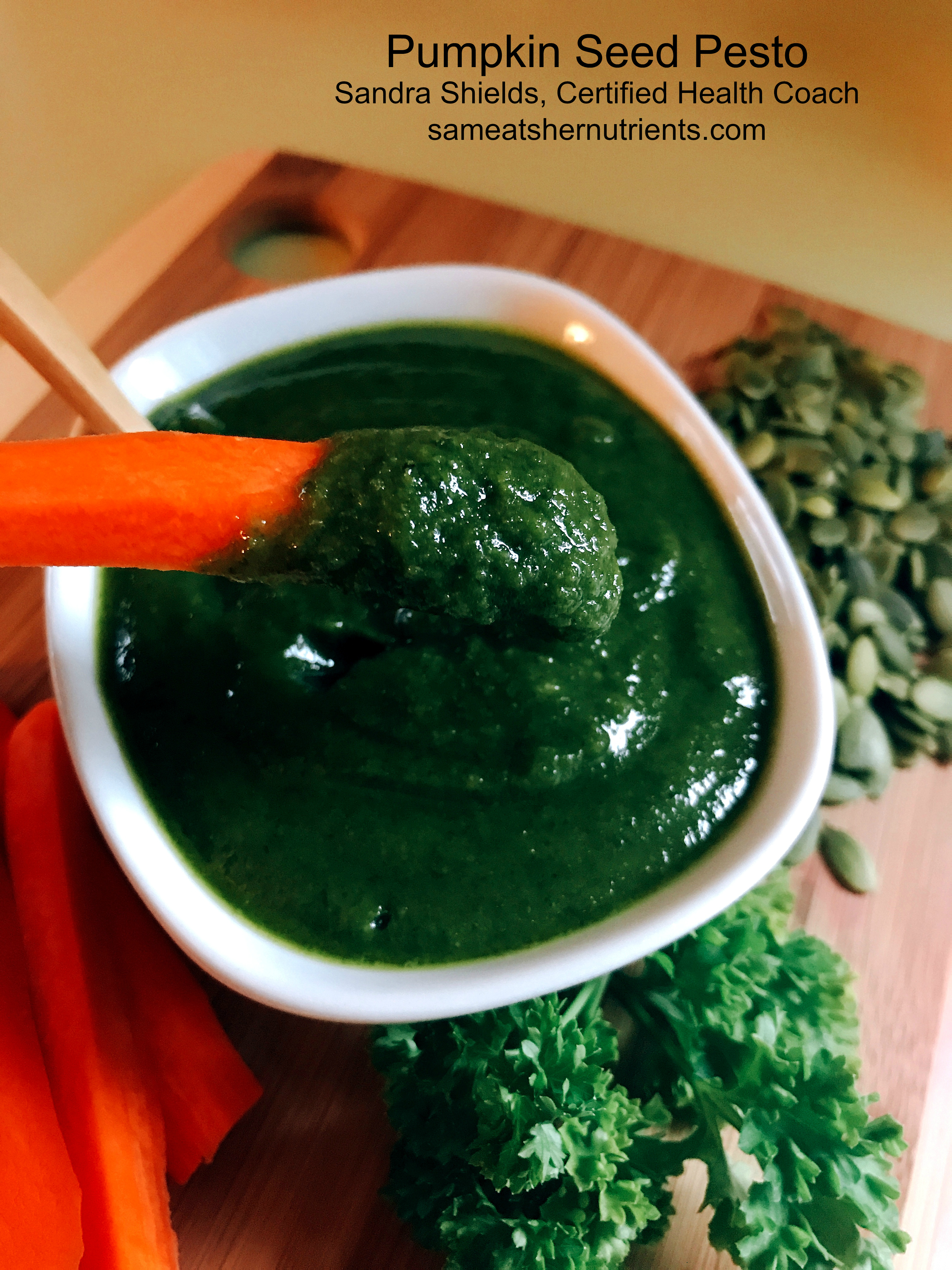 Pumpkin Seed Pesto - Rich in Zinc and Nutrients