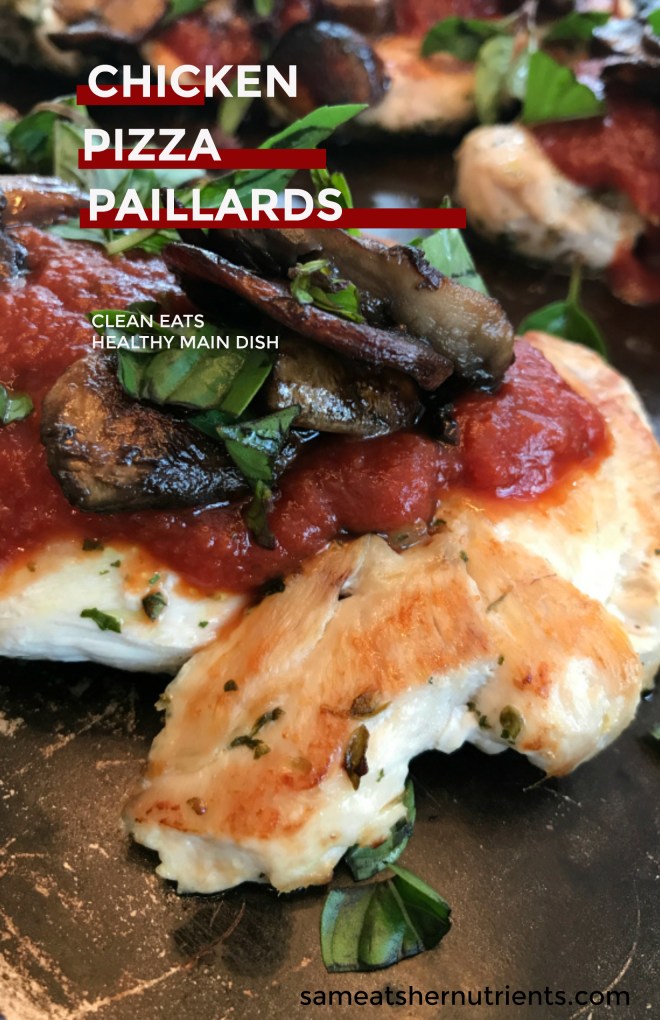 Chicken Pizza Paillards