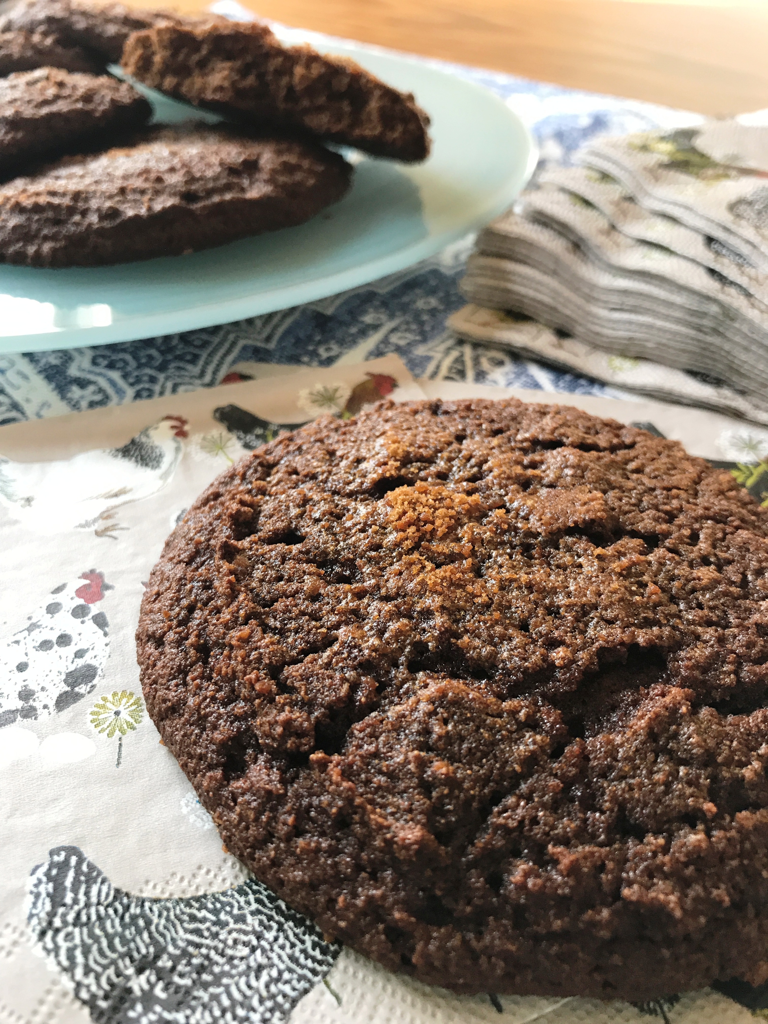 Farmhouse Jumbo Molasses Cookies made with Coconut Flour