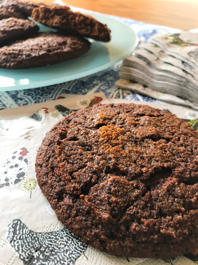 Farmhouse Jumbo Molasses Cookies made with Coconut Flour