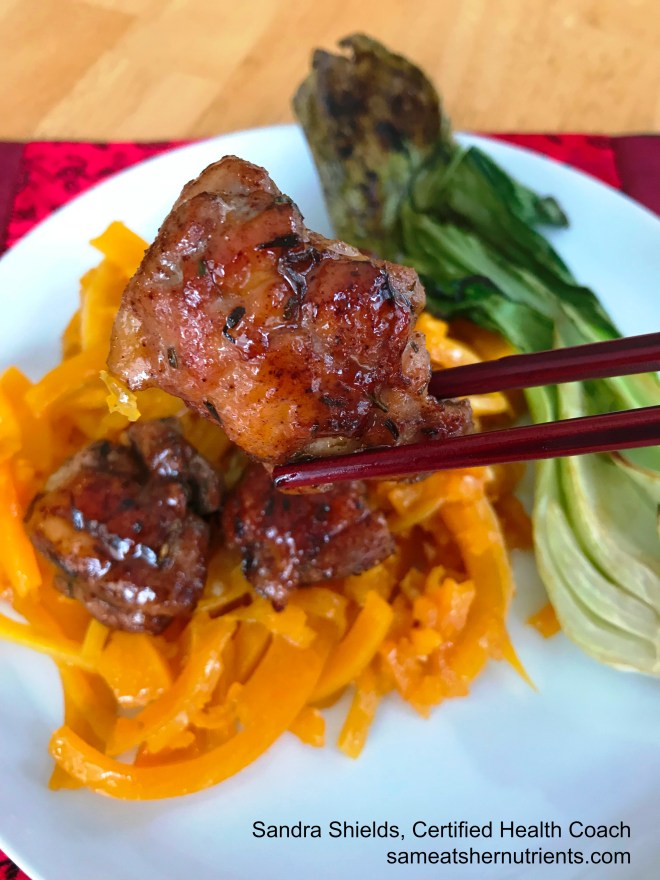 Chinese Chicken and Noodles with Bok Choy - AIP Paleo - Nightshade Free
