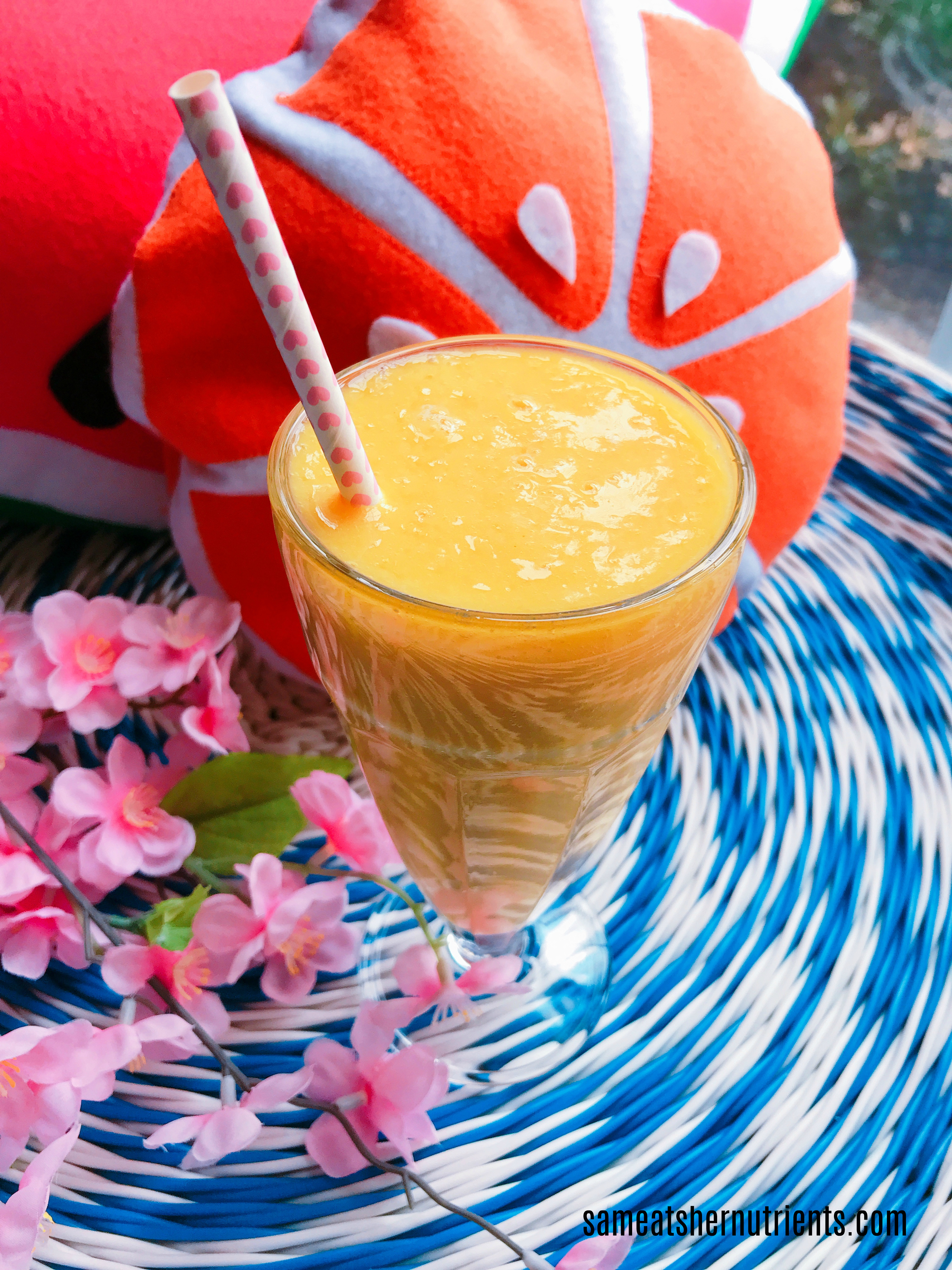 Mango Orange Refresher So Delicious with Vitamin C and Real Ginger