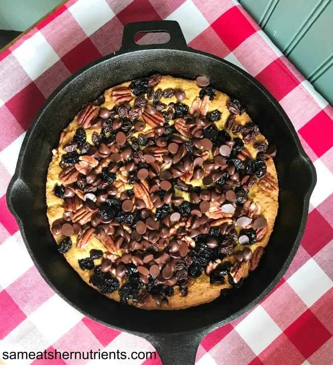 Party Skillet Monster Cookie - Grain Free Delicious and Fun!