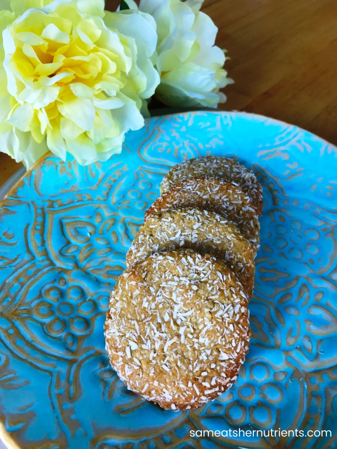 Cashew Lemon Cookies Dairy Free Grain Free
