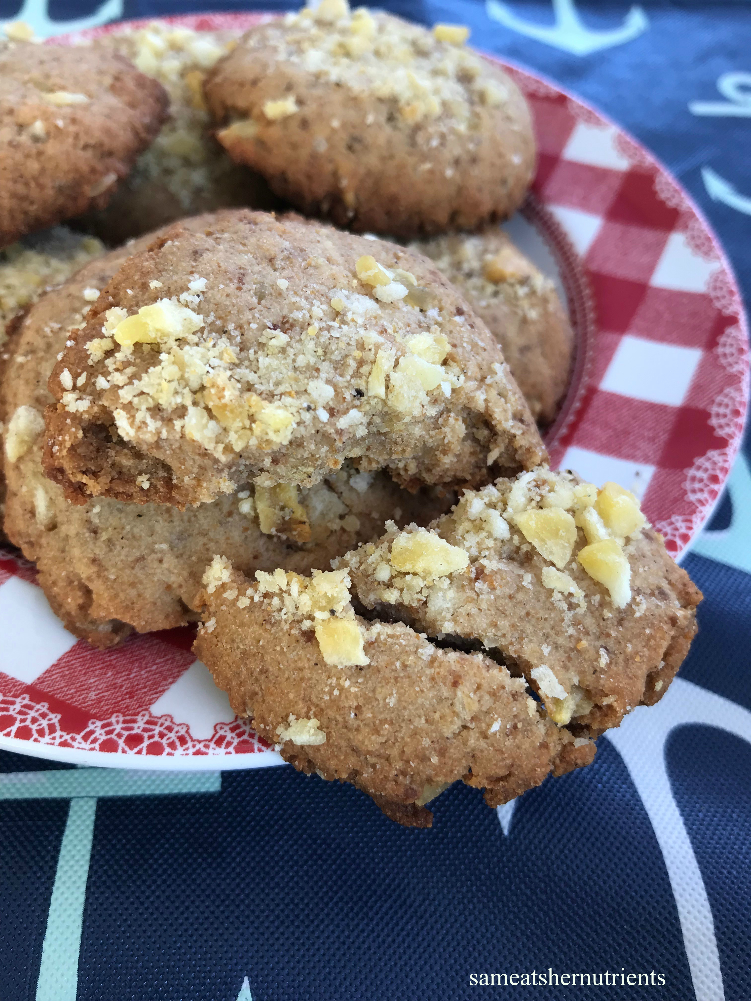 Banana Crunch Cookies - Grain Free