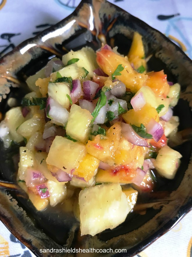 Fresh Peach Salsa So Fresh and Easy