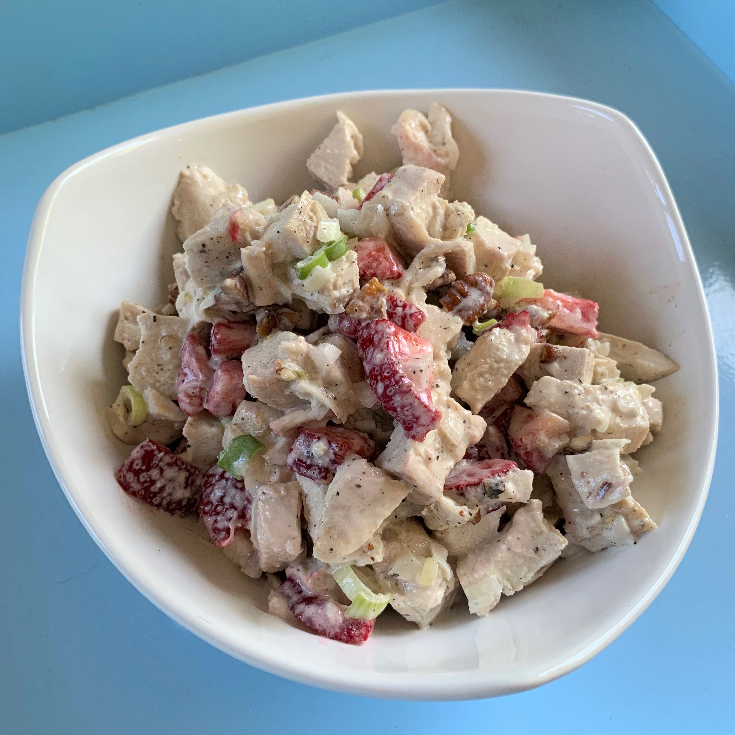 Strawberry Lemon Pepper Chicken Salad 1