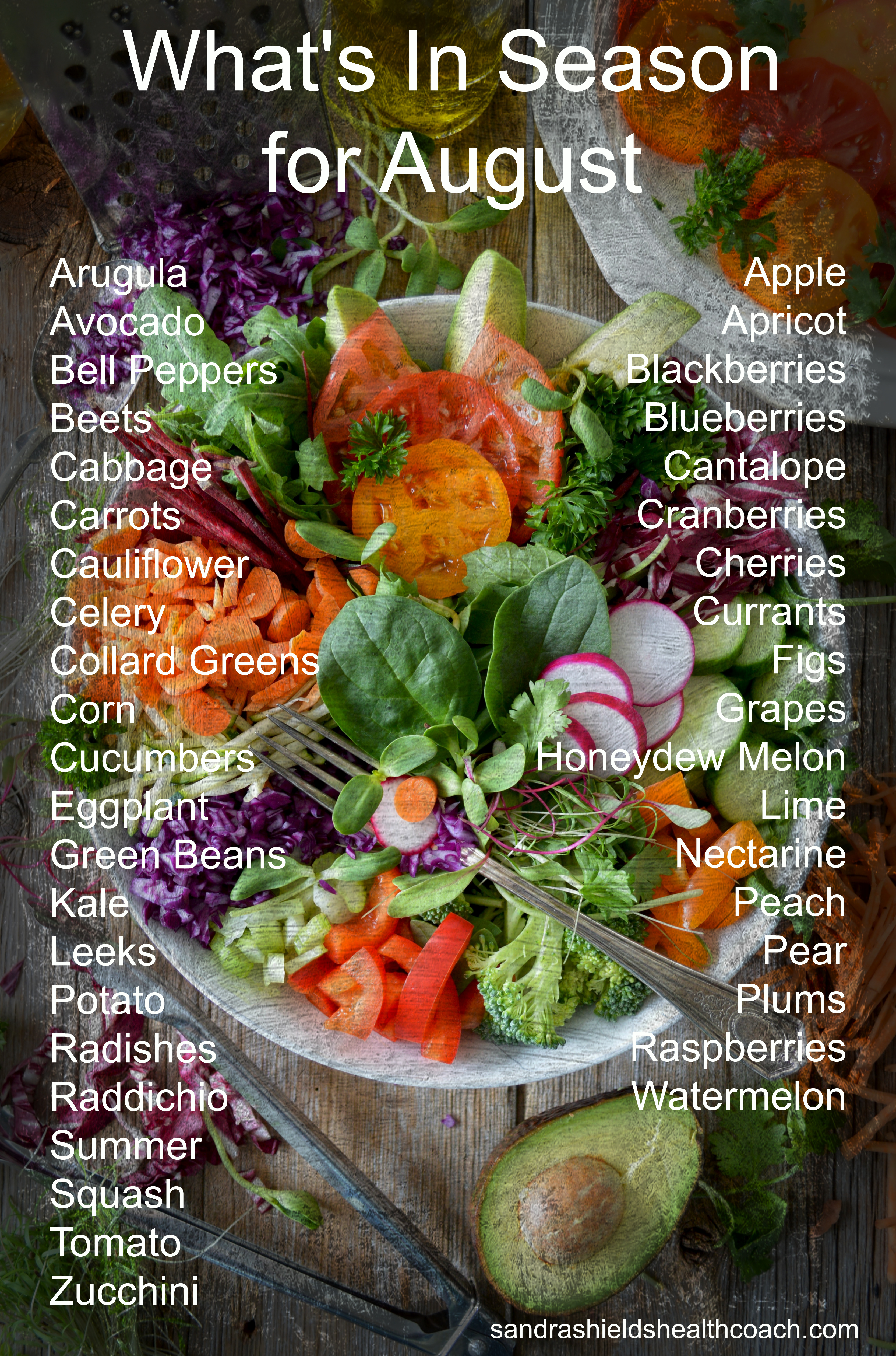 What's In Season in August