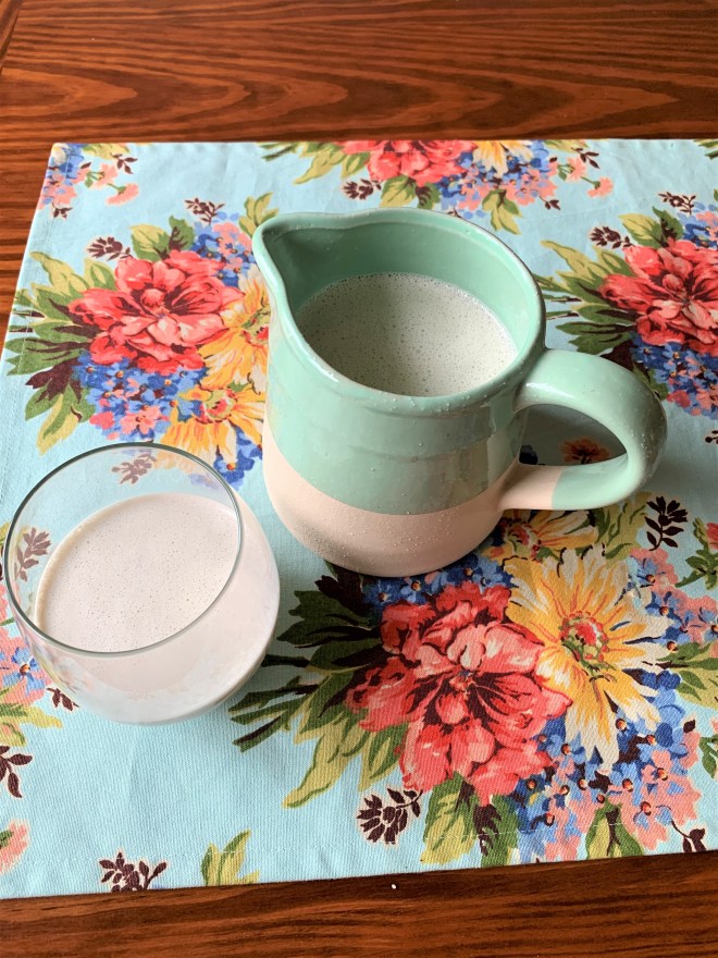 Creamy Sunflower Seed Milk