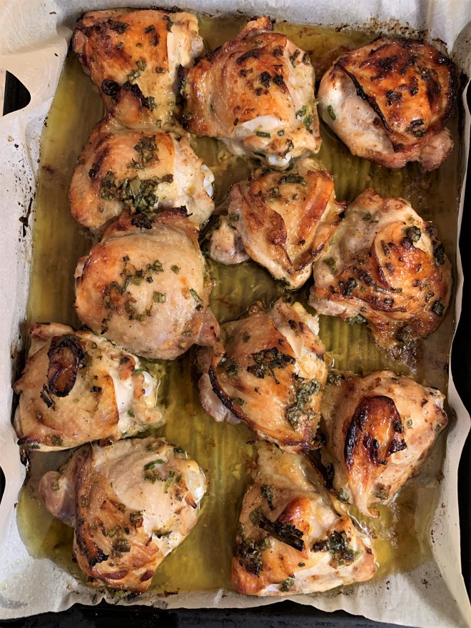 Orange Ginger Marinated Chicken Thighs 1