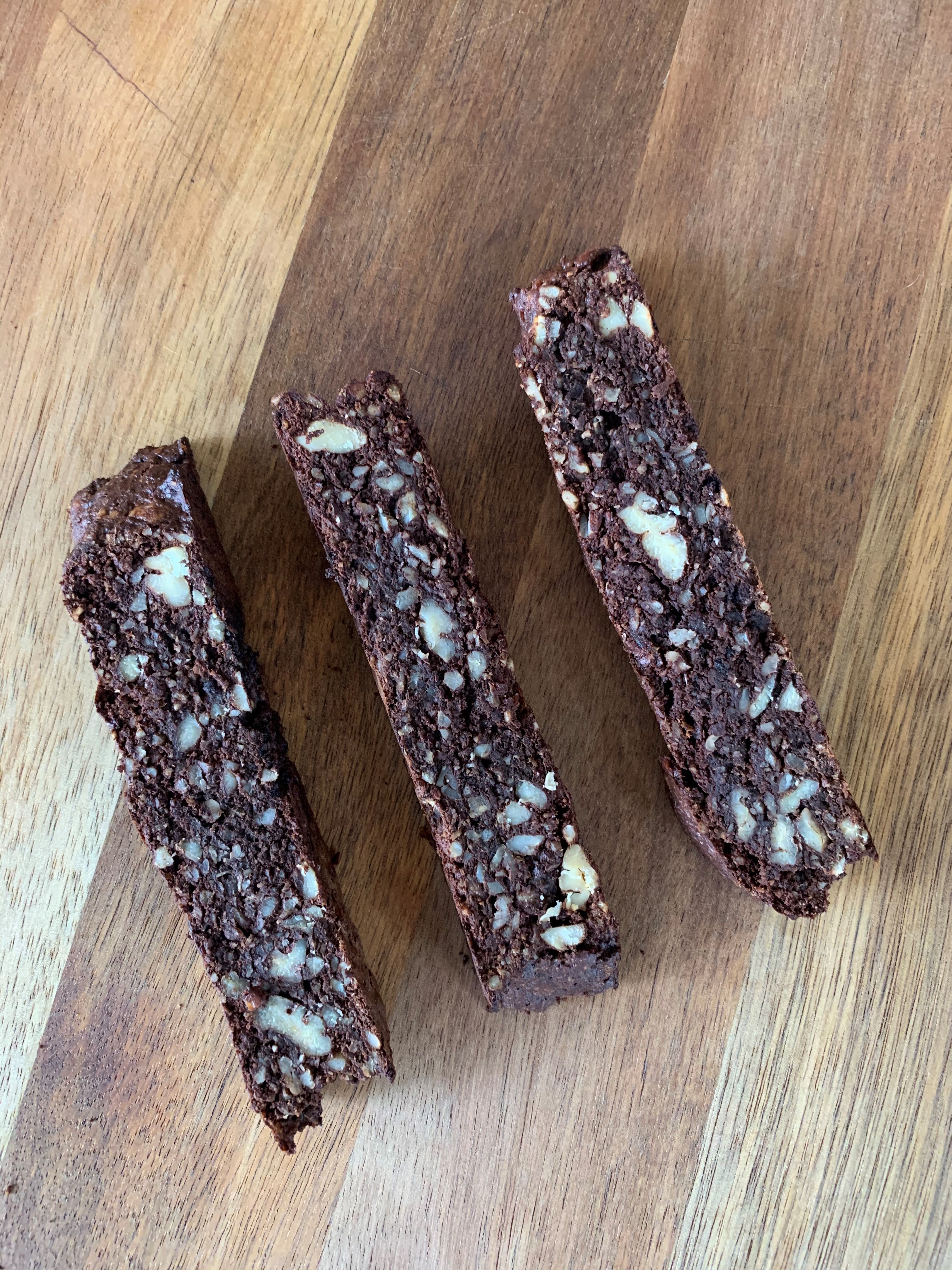 Dark Chocolate Pecan Biscotti 4