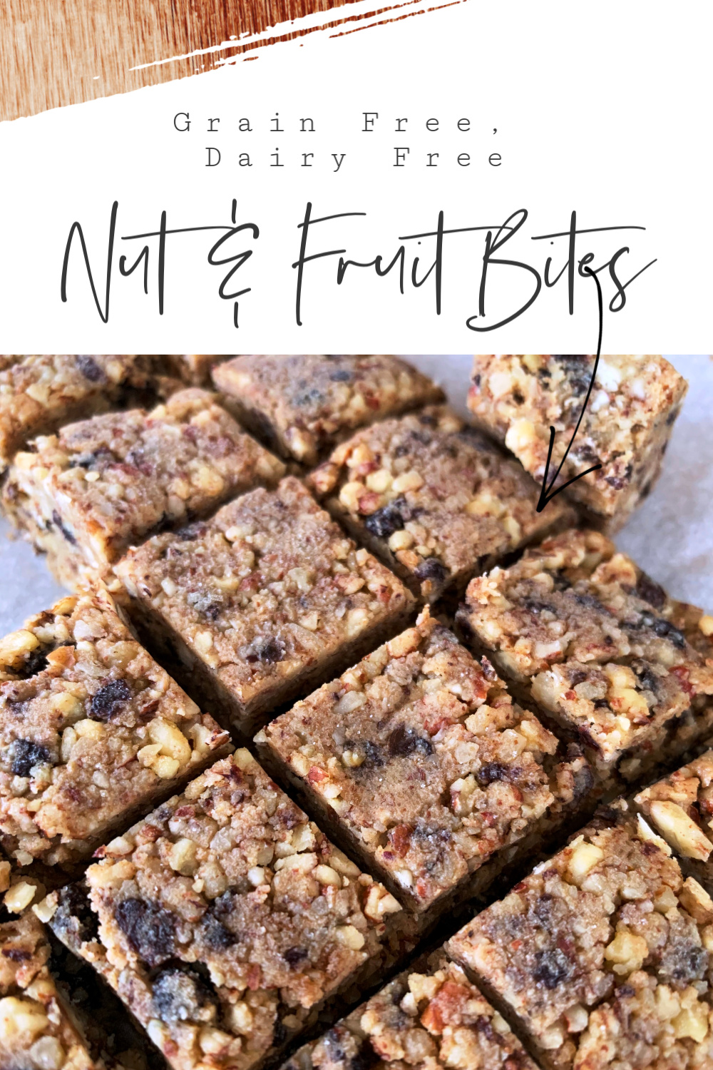 Grain Free Dairy Free Delicious Nut and Fruit Freezer Bites